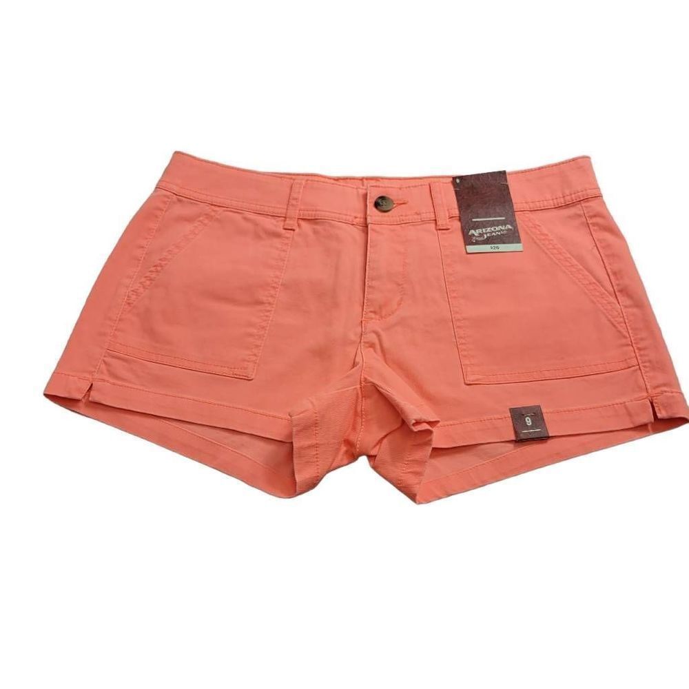 Arizona florescent orange shorts 7